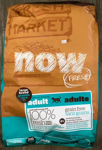 Now Turkey, Salmon & Duck Large Breed Dog 25lb
