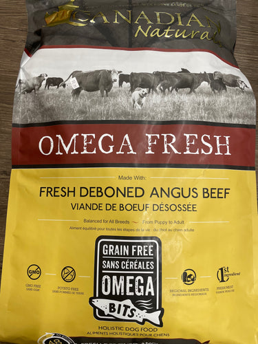 Canadian Naturals Omega Fresh Angus beef 24LB