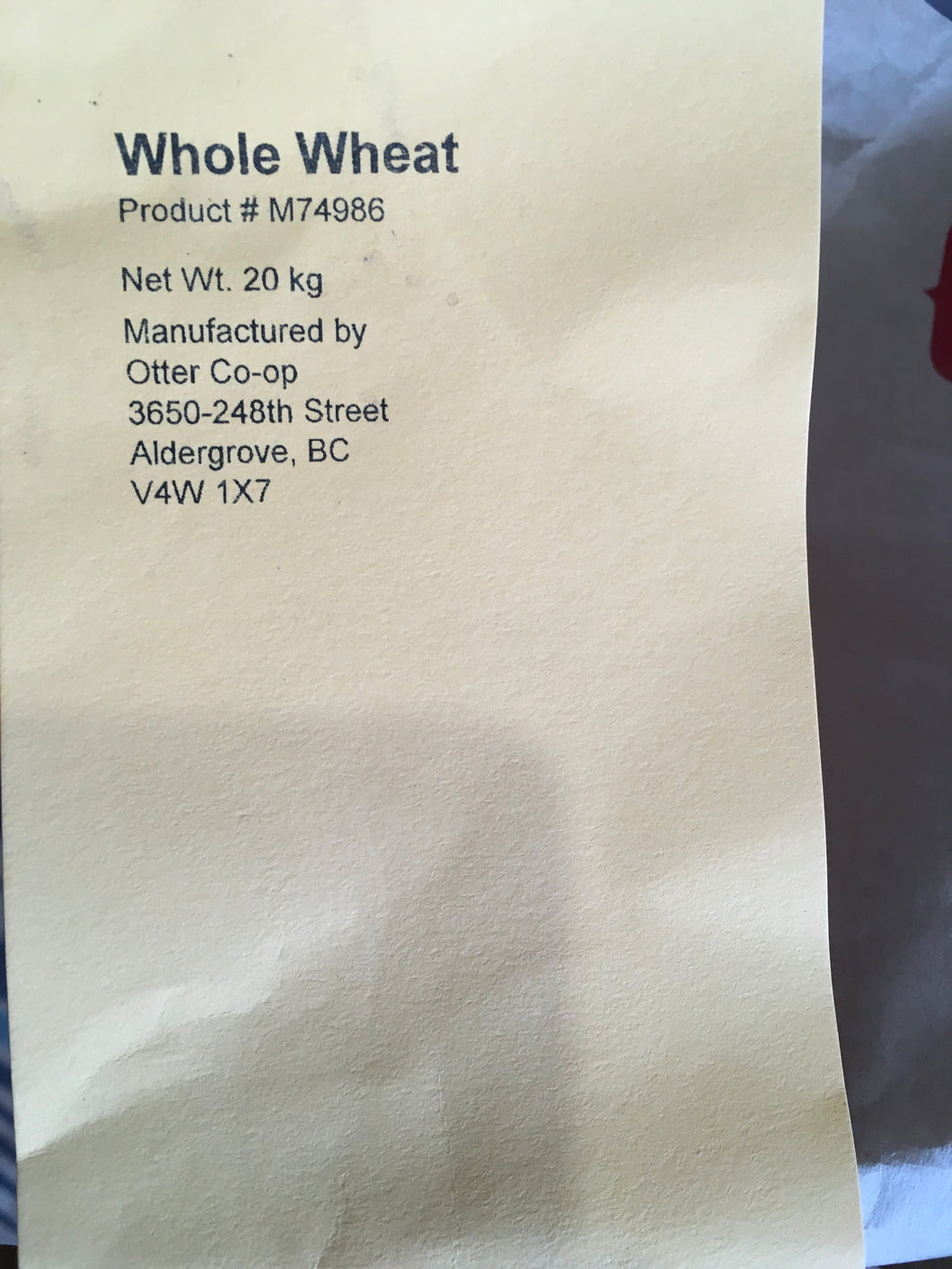 Whole Wheat 20kg
