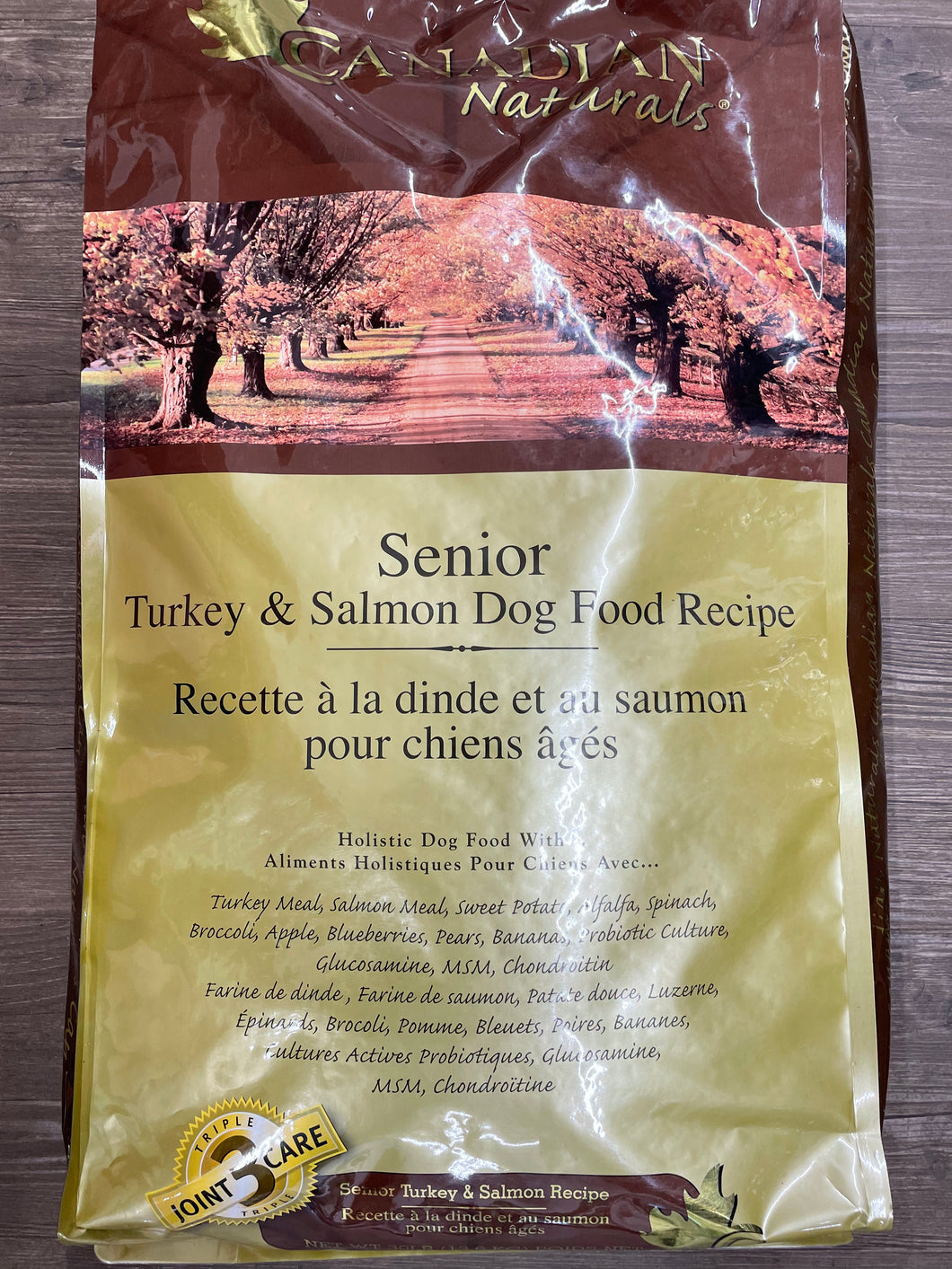 Canadian Naturals Turkey & Salmon Senior Dog 30lb