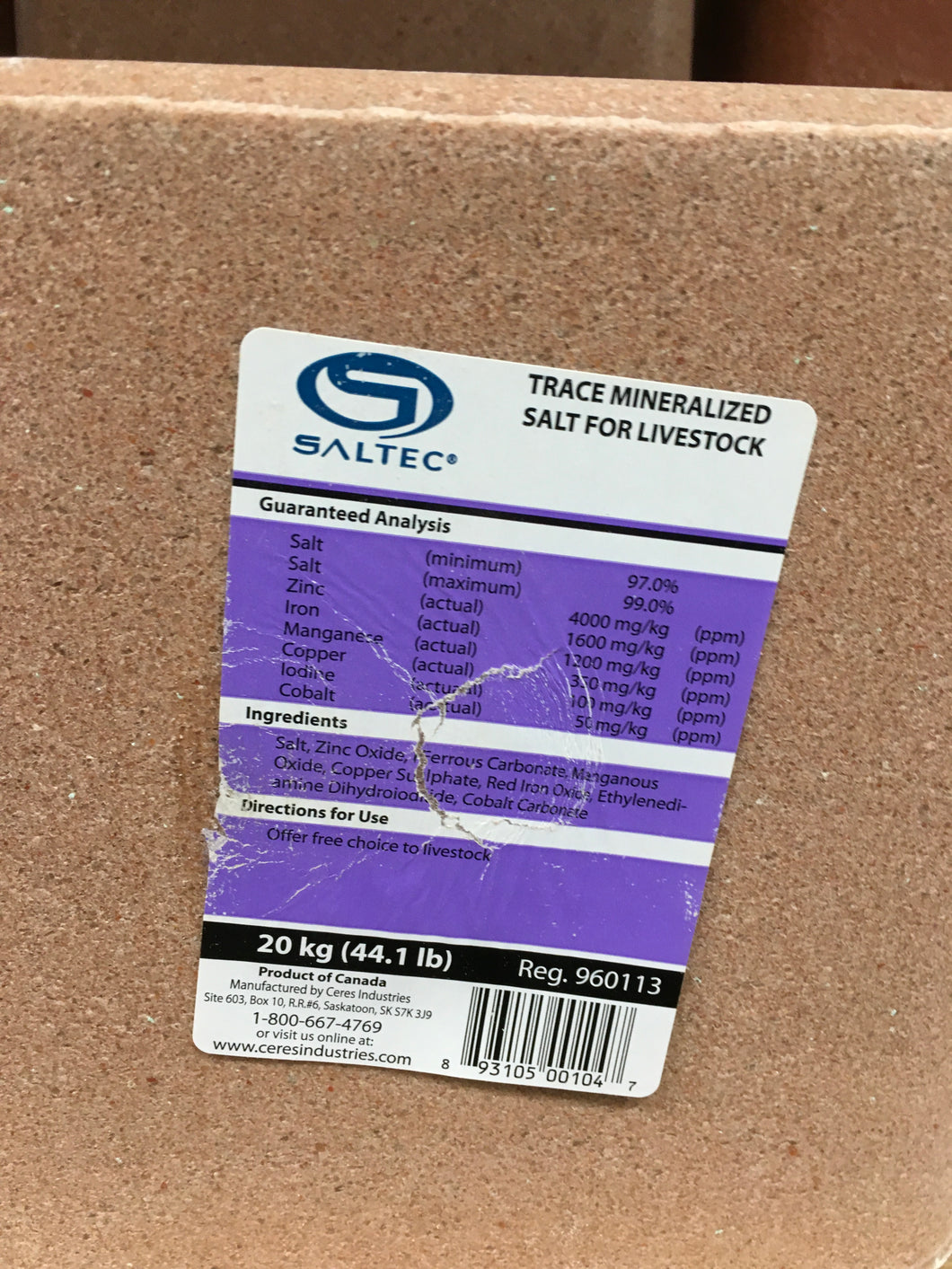 Saltec T.M Salt Lick L/G