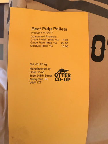 Beet Pulp Pellets