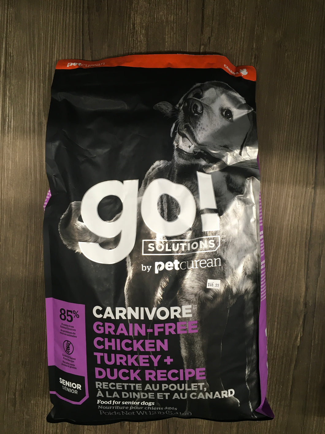 Go! Carnivore Senior Dog 12lb