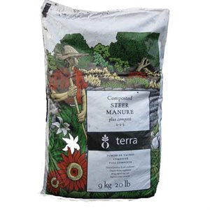 Terra Steer Manure Plus Compost 20lb