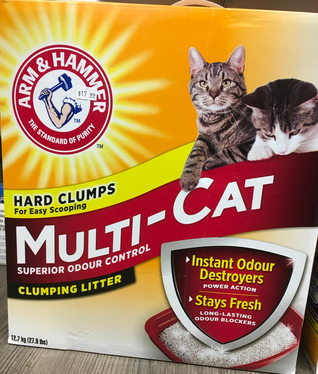 Arm+Hammer Multi Cat Litter 12.7kg