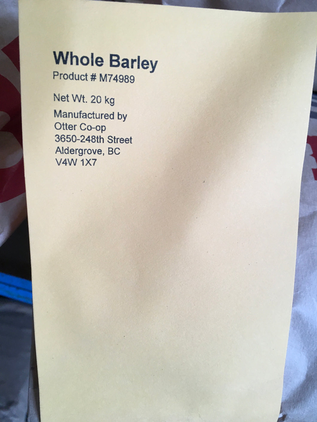 Whole Barley