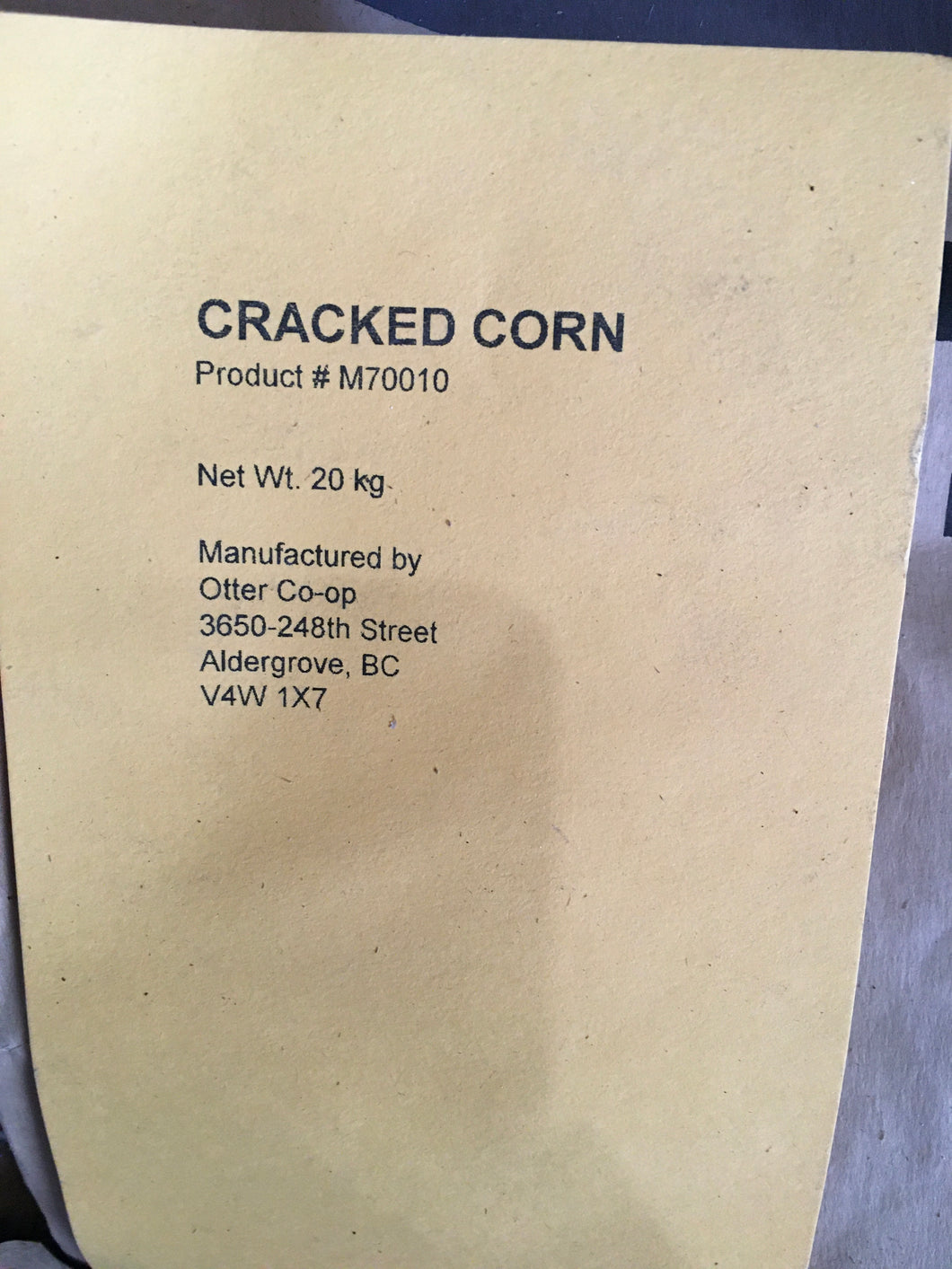 Cracked Corn