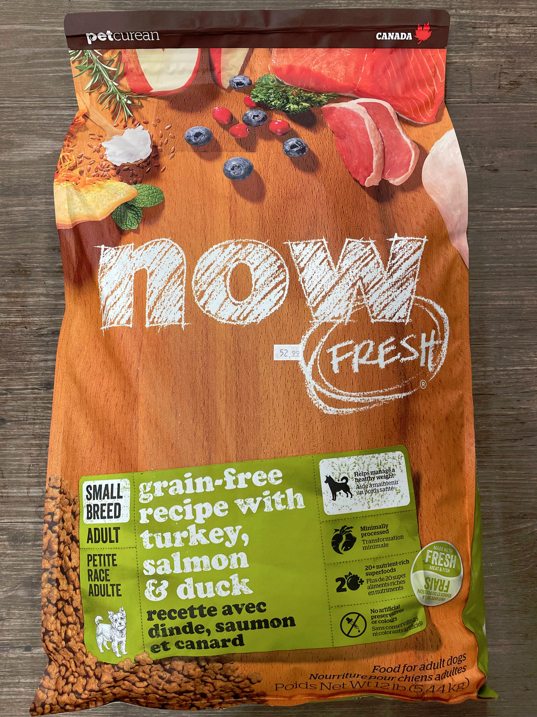 Now Turkey, Salmon & Duck Small Breed Adult Dog 12lb