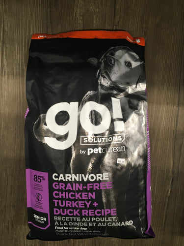 Go! Carnivore Senior Dog 22lb
