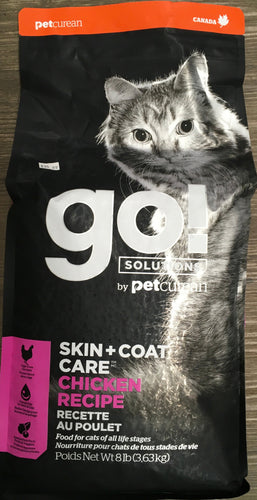 Go! Skin + Coat Chicken Cat 8lb
