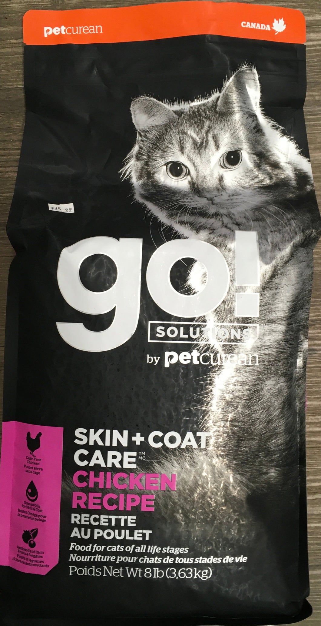 Go! Skin + Coat Chicken Cat 8lb