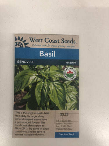 Genovese Certified Organic