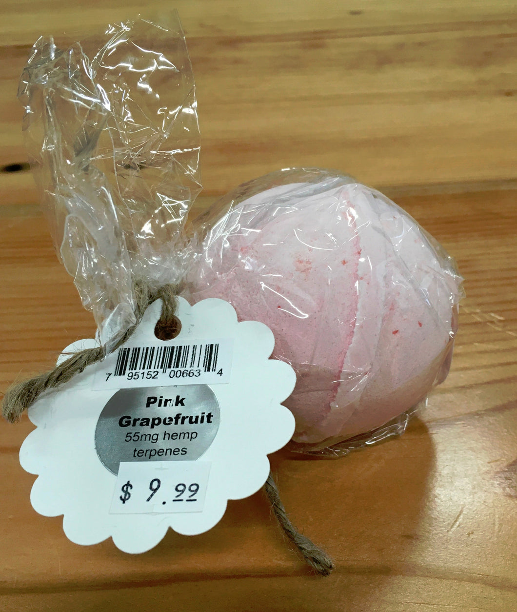 Hemp Heal Bath Bomb - Pink Grapefruit