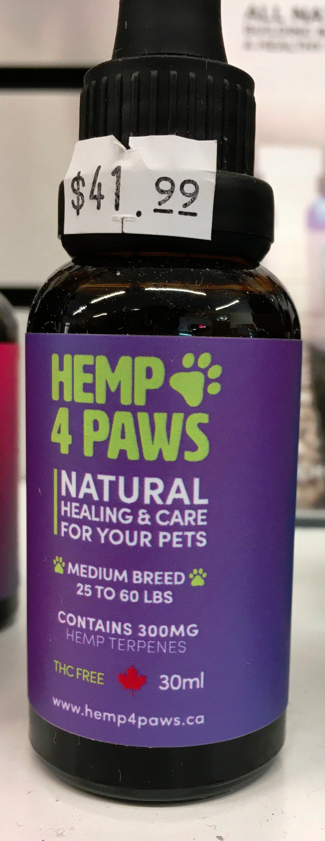 Hemp Seed Oil Medium Breed 600mg