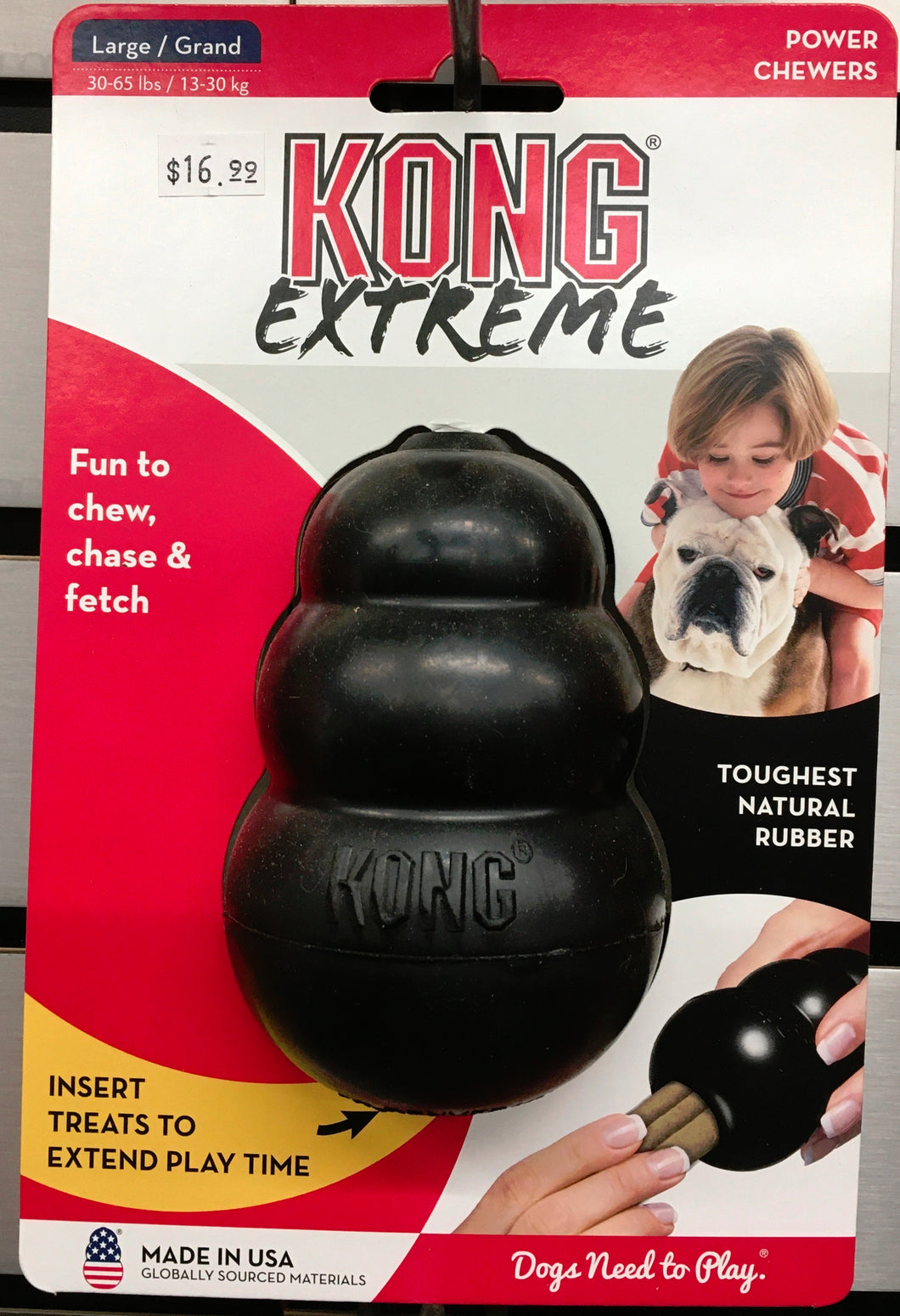 Kong Large - Black