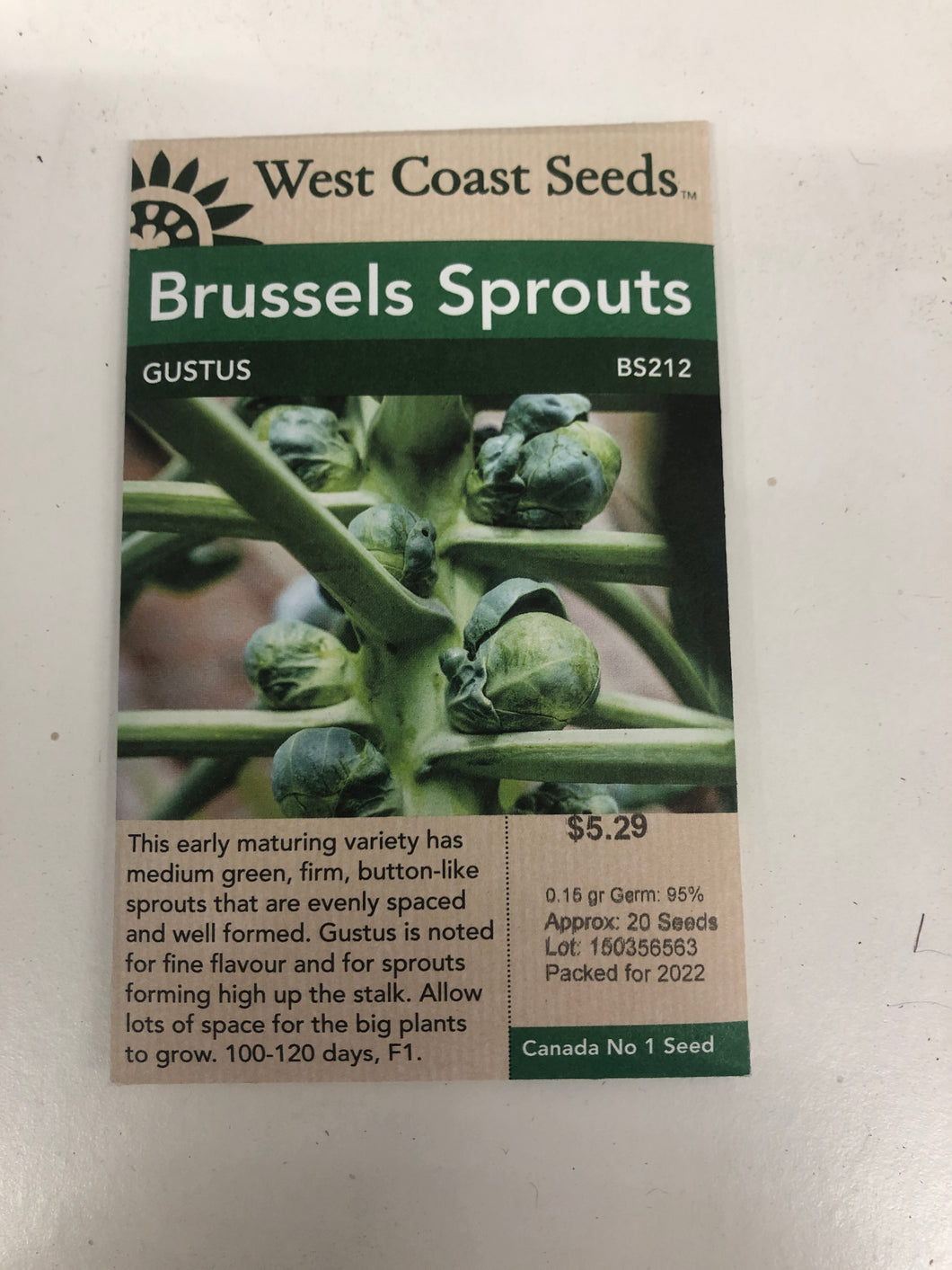 Brussels Sprouts - Gustus