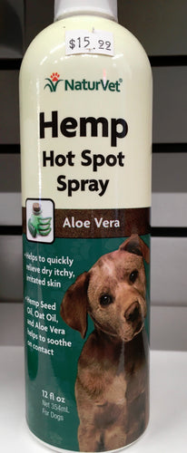 Hemp Hot Spot Spray 12oz