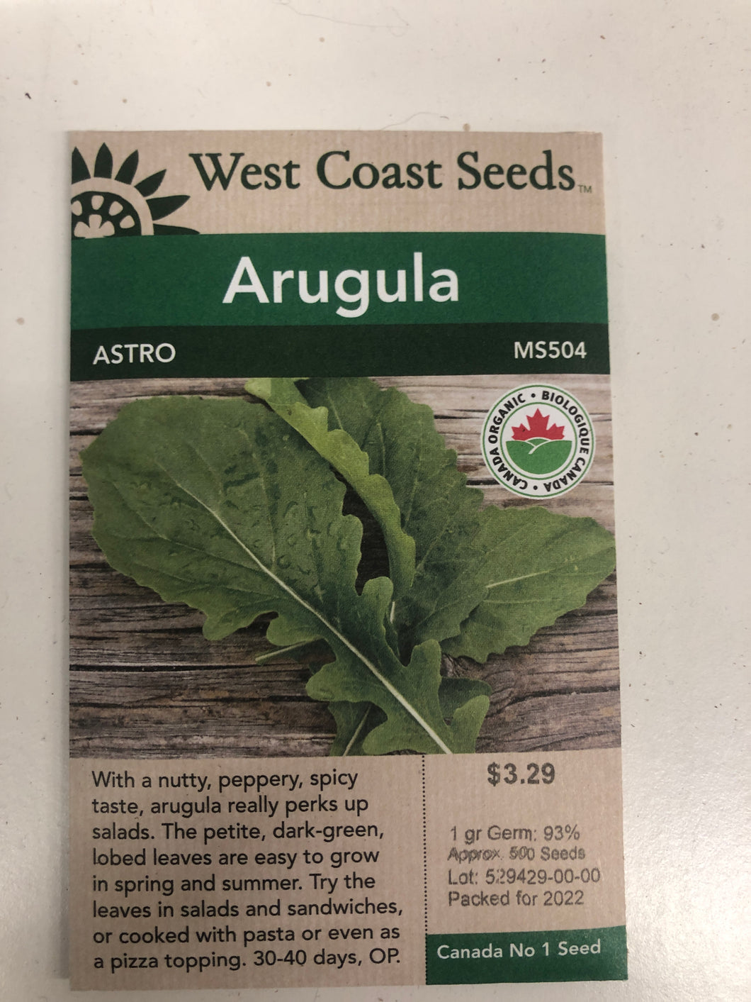 Arugula - Astro