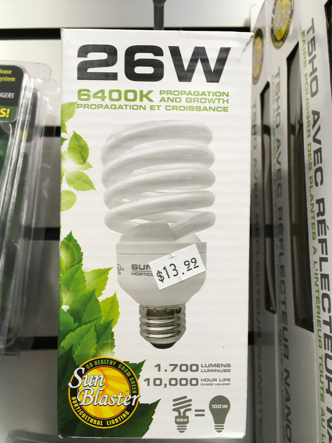 Sunblaster CFL 6400k Bulb 26W