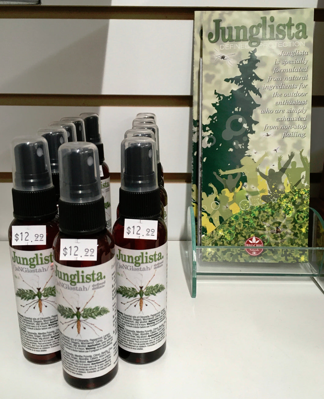 Junglista Non Toxic Natural Insect Deterrent 60ml