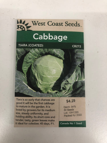 Cabbage - Tiara(Coated)