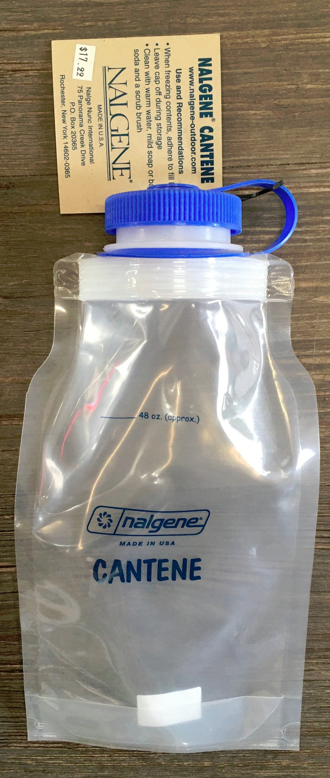 48oz Clear Nalgene Cantene