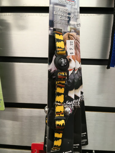 Breakaway Cat Collar Tiger 12x3/8