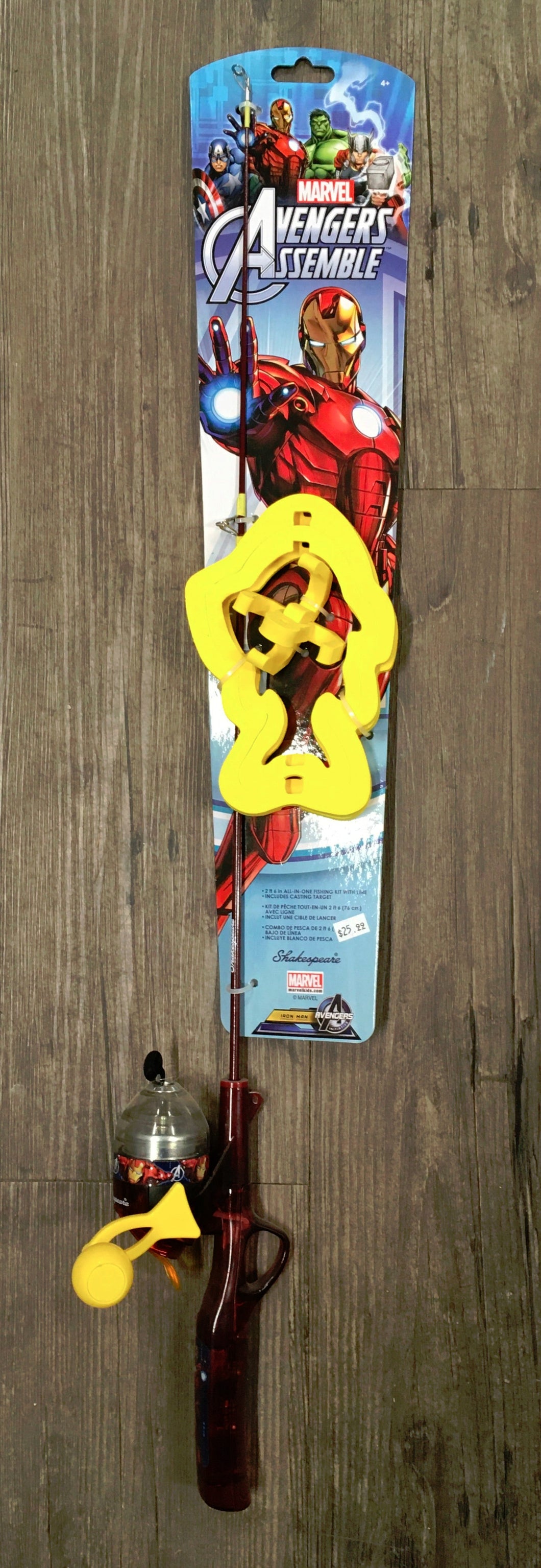Ironman Light Up Rod Kit