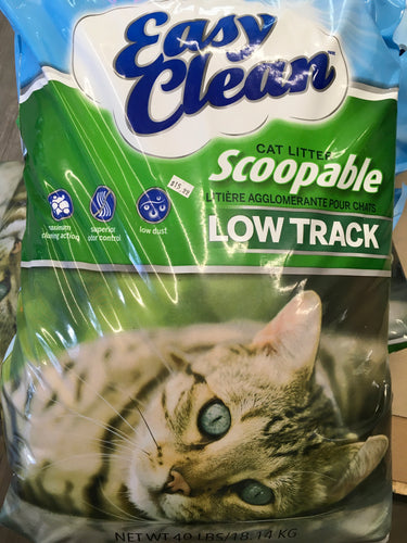 Easy Clean Cat Litter Low Track 40lb