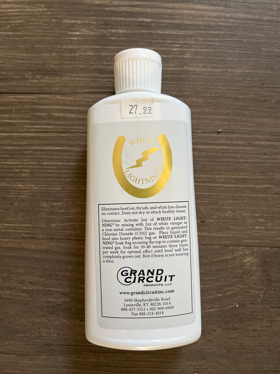 White lightning Liquid 8oz