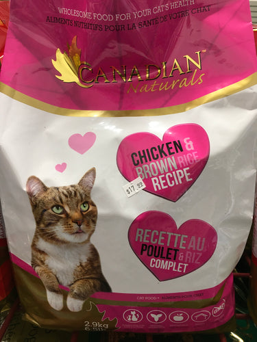 Canadian Naturals Chicken/Rice Cat 6.5lb