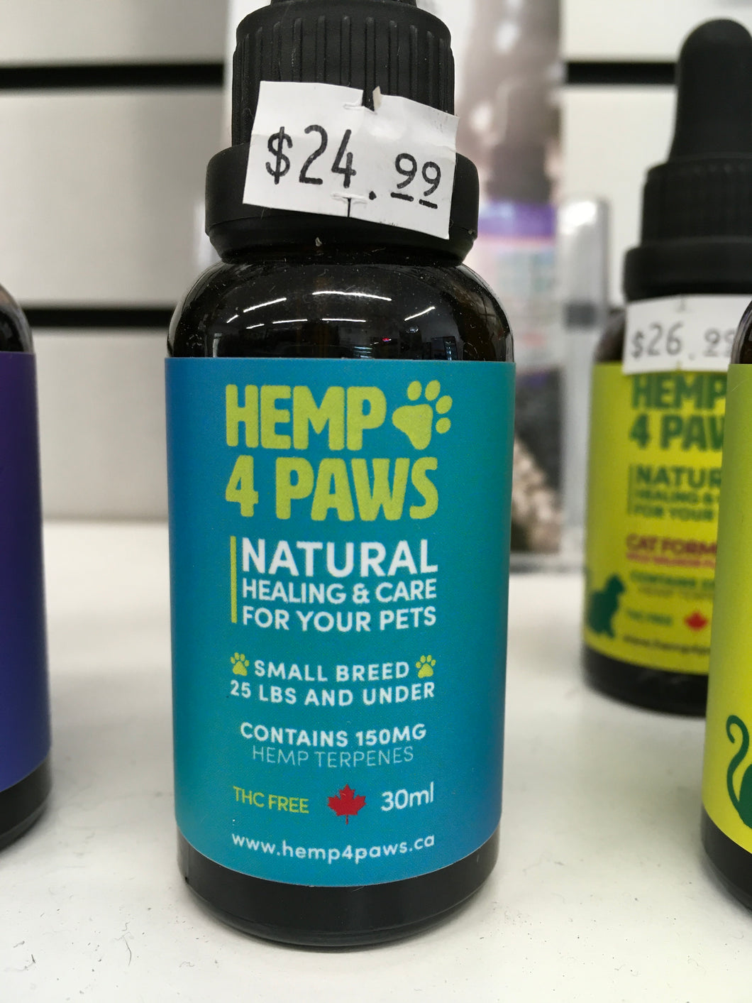 Hemp 4 Paws Oil Small Breed 150mg