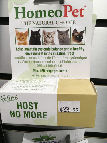 Homeo Pet Host No More Cat
